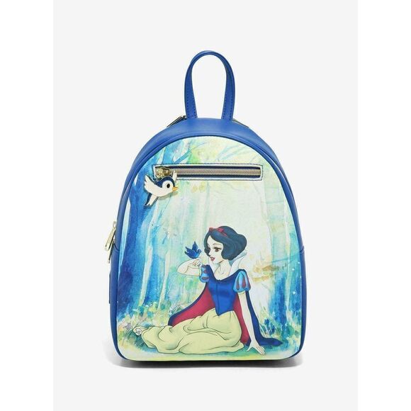 Loungefly Disney Snow White And The Seven Dwarfs Forest Scene Mini Backp… - Picture 1 of 4